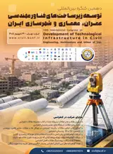 Poster of Tenth international Congress on Development of Technological Infrastructure in Civil Engineering, Architecture and Urban of IRAN