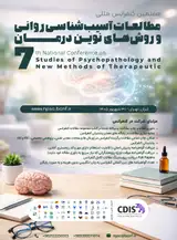 Poster of Seventh National Conference on Studies of Psychopathology and New Methods of Therapeutic
