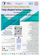Poster of 13th International Conference and the 14th National Conference on New Findings in Management, Psychology and Accounting