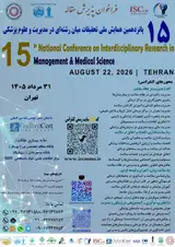 Poster of 15th National Conference on Interdisciplinary Research in Management and Medical Sciences