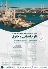 Poster of 2nd International Conference of new Researches in Humanities and Law