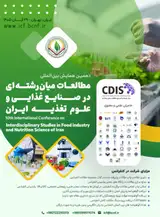 Poster of Tenth International Conference on Interdisciplinary Studies in Food industry and Nutrition Science of Iran