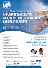 Poster of Fourth International Conference on applied researches in civil engineering, architecture and urban planning