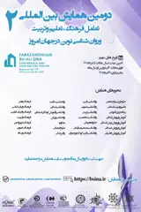 Poster of The Second International Conference on the Interaction of Culture, Education, and Modern Psychology in Today’s World