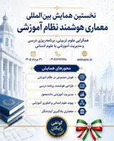 Poster of The First International Conference on Intelligent Architecture of the Educational System: Convergence of Educational Sciences, Curriculum Planning, and Educational Management with the Humanities