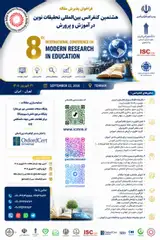 Poster of 8th International Conference on Modern Research in Education