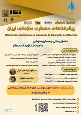 Poster of 10th iranian conference on advances in enterprise architecture