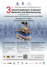 3rd International Conference on Industrial Applications of Advanced Materials and Manufacturing