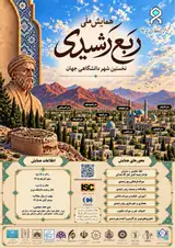 Poster of National Conference on Rab-e Rashidi The World