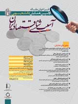 Poster of The first student conference on pathology of Iranian economics