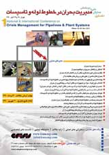 Poster of 1st National and International Conference on Crisis Management for Pipelines and Plant Systems