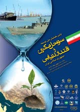 Poster of Makran coast and the maritime authority of the First National Congress of Iran