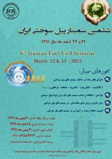 Poster of 6th Iranian Fuel Cell Seminar