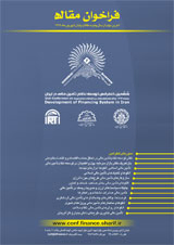 Poster of 6th Conference on Development of Financing System in Iran