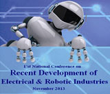 Poster of 1st National Conference on Recent Development of Electrical & Robotic Industries