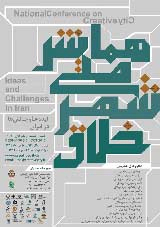 Poster of National Conference on Ideas and Creative City Challenges in Iran