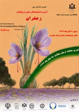 Poster of 2nd National Conference on The Newest Scientific and Research Findings on Saffron