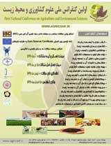 Poster of First National Conference on Agriculture and Environment Sciences