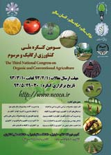 Poster of the third national congress on organic and conventional agriculture