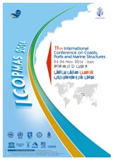 Poster of 11th International Conference on Coasts, Ports and Marine Structures