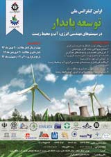 Poster of First National Conference on Sustainable Development in Energy, Water and Environmental Engineering Systems