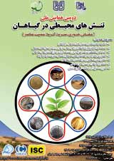 Poster of National Conference of Environmental Stress in Plants
