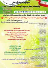 Poster of Third National Conference on Environmental and Agricultural Research in Iran