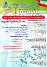 Poster of Second National Conference on Environmental Health, Health and Sustainable Environment