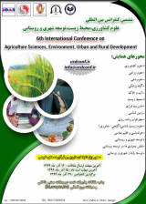 Poster of Sixth International Conference on Agricultural Sciences, Environment, Urban and Rural Development
