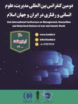 Poster of 2nd International Conference on Management, Humanities and Behavioral Science in Iran and Islamic World