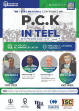 Poster of he third National Conference on pedagogical content knowledge ( pck) in TEFL