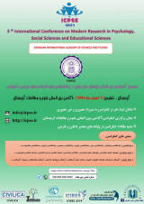 Poster of Third International Conference on New Research in Psychology, Social Sciences, Educational Sciences