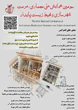 Poster of Third National Conference on Architecture, Restoration, Urban Planning and Sustainable Environment