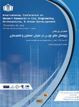 Poster of International Conference on New Research in Civil Engineering, Architecture and Urban Planning