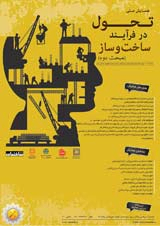 Poster of Conference on Transformation in the Construction Process - Topic Two