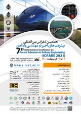 Poster of International Conference on Recent Advances in Railway Engineering (ICRARE 2021)