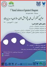 Poster of First National Conference on Organizational and Management Research