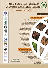 Poster of The first national congress for the development and promotion of agricultural engineering and soil sciences in Iran