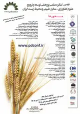 Poster of The Second Scientific-Research Congress on the Development and Promotion of Agricultural Sciences, Natural Resources and Environment of Iran