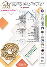 Poster of The 3rd National Scientific Research Congress on the Development and Promotion of Educational Sciences and Psychology, Sociology and Social Cultural Sciences of Iran