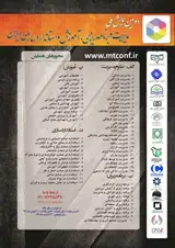 Poster of The Second National Conference on Management and Planning Sciences, Education and Standardization of Iran