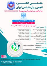 Poster of 8th Congress of the Iranian Psychological Association