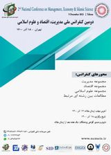 Poster of Second National Conference on Management, Economics and Islamic Sciences