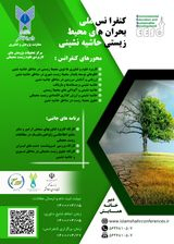 Poster of First National Conference on Marginal Environmental Crises