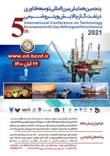 Poster of Fifth International Conference on Technology Development in Oil, Gas, Refining and Petrochemicals