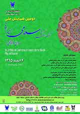 Poster of The second National Conference on Islamic lifestyle - Iranian