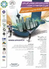 Poster of Congress new scientific horizons in the field of civil engineering, architecture, culture and urban management in Iran