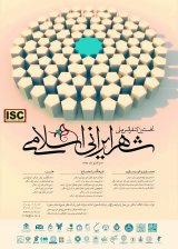 Poster of The first International Conference on Islamic Iranian city