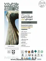 Poster of The provincial congress of The 4th congress on the History of Architecture and Urbanism in Iran