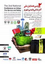 Poster of Second National Conference on Urban Fire Service & Safety